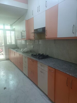 Kitchen in 3 BHK Builder Floor at Unitech South City II, Sector 50 – for Rent