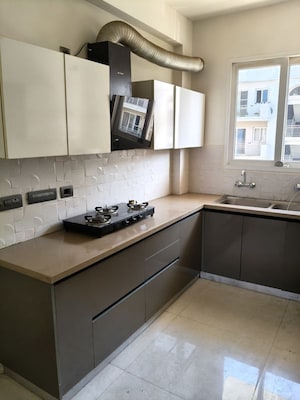 Kitchen in 3 BHK Builder Floor at Ambala Highway – for Sale