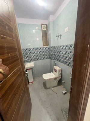 Bathroom in 2 BHK Builder Floor at Chattarpur – for Rent