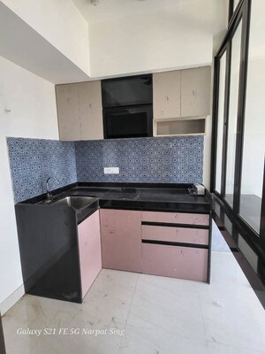 Kitchen in 1 BHK Apartment at Lodha Crown Quality Homes, Majiwada – for Sale