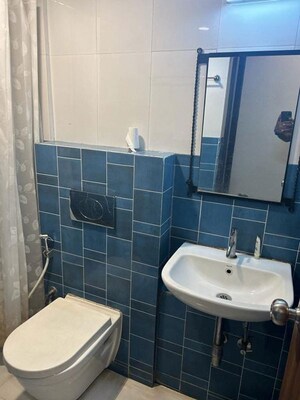 Bathroom in 2 BHK Apartment at Lodha Amara, Kolshet Road – for Rent