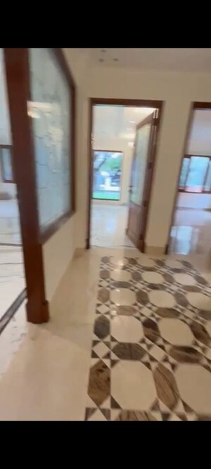 Staircase in 4 BHK Builder Floor at Panchsheel Park – for Rent
