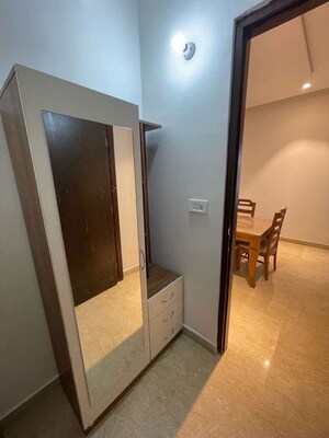 Bathroom in 3 BHK Apartment at Maya Green Lotus Utsav, International Airport Road – for Rent