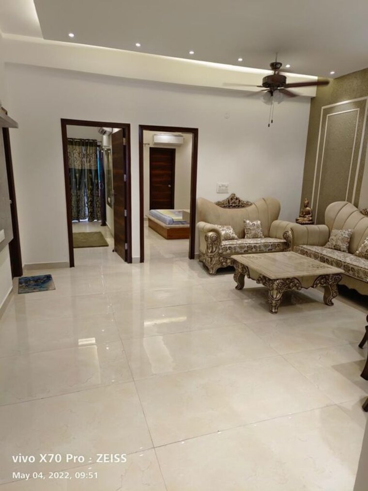Living Room, bollywood-esencia 3 Bedroom 2250 Sq.Ft. Builder Floor In Ghazipur Zirakpur 10194166