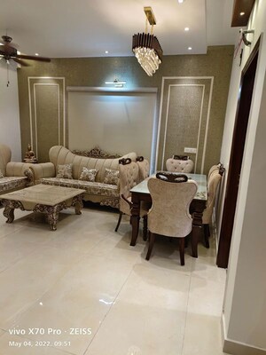 Living Room in 3 BHK Builder Floor at Bollywood Esencia, Ghazipur – for Rent