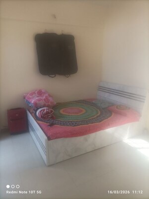 Bedroom in 1 BHK Apartment at ABC INN, Nigdi – for Rent