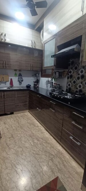 Kitchen in 1 RK Builder Floor at Kohli One Malibu Town, Sector 47 – for Rent