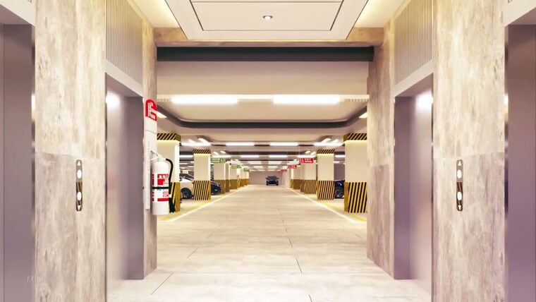  Parking, crest-golf-ridge-tower 3 Bedroom 2230 Sq.Ft. Apartment In Amar Shaheed Path Lucknow 10200037