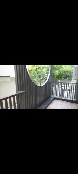 Balcony in 4 BHK Builder Floor at Greater Kailash I – for Rent