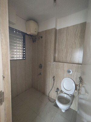 Bathroom in 2 BHK Apartment at Mermit Tower, Lower Parel – for Rent