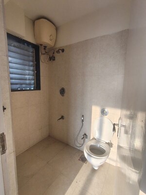 Bathroom in 2 BHK Apartment at Mermit Tower, Lower Parel – for Rent