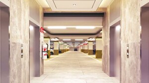 Parking in 3 BHK Apartment at Crest Golf Ridge Tower, Amar Shaheed Path – for Sale