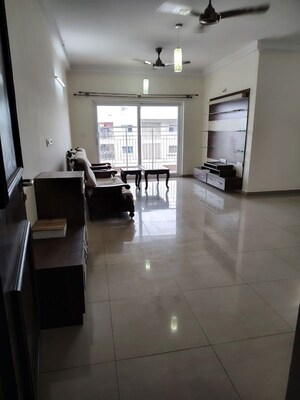 Living Room in 3 BHK Apartment at Prestige Park View, Whitefield – for Sale