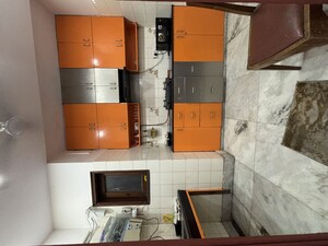 Kitchen in 3 BHK Builder Floor at Malviya Nagar – for Rent