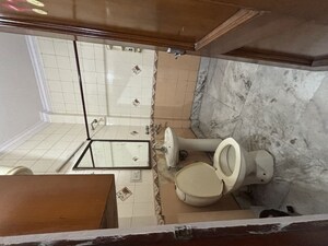 Bathroom in 3 BHK Builder Floor at Malviya Nagar – for Rent