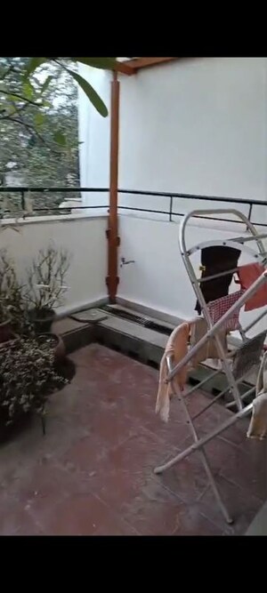 Staircase in 2 BHK Builder Floor at Greater Kailash I – for Rent