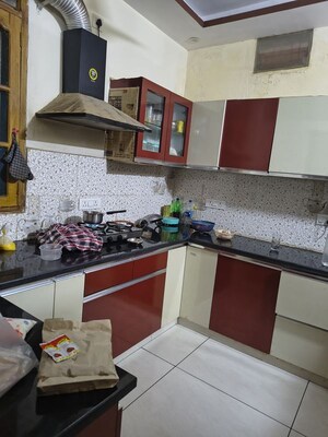 Kitchen in 3 BHK Builder Floor at Karanpur – for Rent