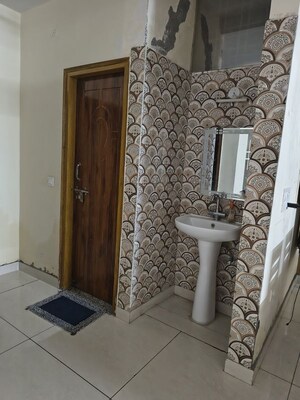 Bathroom in 1 BHK Apartment at GTM The Capital, Aman Vihar – for Rent