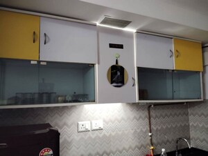 Kitchen in 1 BHK Apartment at Lodha Crown Quality Homes, Majiwada – for Rent