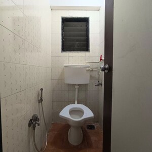 Bathroom in 1 BHK Apartment at JP Decks, Goregaon East – for Rent