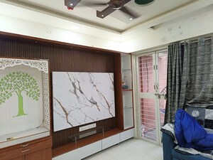 Bedroom in 2 BHK Apartment at Aksha Vrundavan, Chikhali – for Rent