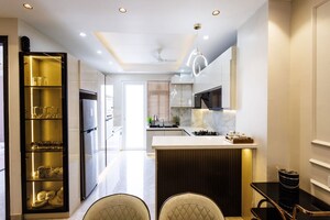 Kitchen in 2 BHK Builder Floor at Sector 4 – for Rent