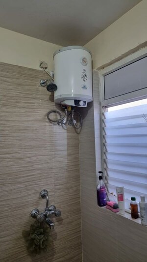 Bathroom in 2.5 BHK Apartment at UPAEVP Mandakini Enclave, Raebareli Road – for Rent