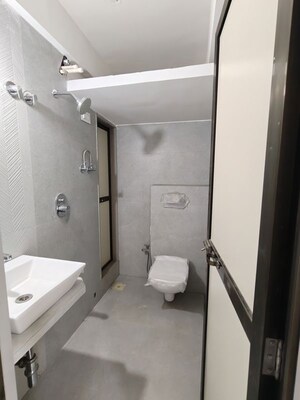 Bathroom in 1 BHK Apartment at Magic Meera Heights, Mira Road – for Sale