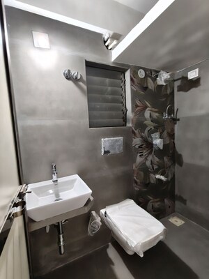 Bathroom in 1 BHK Apartment at Magic Meera Heights, Mira Road – for Sale