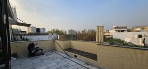 Balcony in 3 BHK Apartment at Chittaranjan Park – for Rent