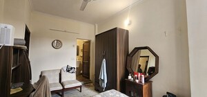 Living Room in 3 BHK Apartment at Chittaranjan Park – for Rent