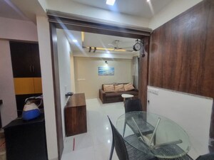 Living Room in 1.5 BHK Apartment at Vaishnodevi Circle – for Rent
