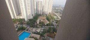 Balcony in 2 BHK Apartment at Runwal Eirene, Balkum Pada – for Rent