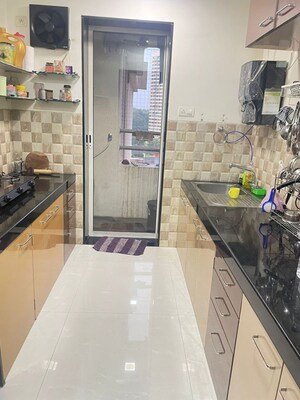 Kitchen in 3 BHK Apartment at Lily White, Jogeshwari East – for Rent