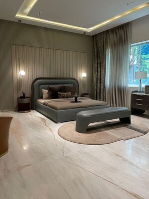 Living Room in 4 BHK Apartment at Sri Fortune Sonthalia Sky Villas, Kokapet – for Sale