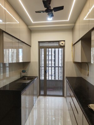 Kitchen in 2 BHK Apartment at Kalpataru Paramount, Kapur Bawdi – for Rent