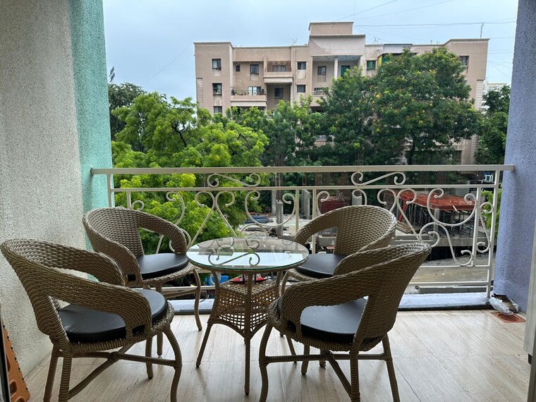 Balcony, adorn-alcazar 1 Bedroom 490 Sq.Ft. Apartment In Kondhwa Budruk Pune 10200215