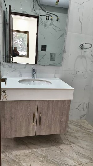 Bathroom in 4 BHK Builder Floor at Vasant Vihar – for Rent