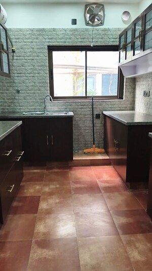 Kitchen in 4 BHK Builder Floor at Vasant Vihar – for Rent