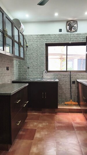 Kitchen in 4 BHK Builder Floor at Vasant Vihar – for Rent
