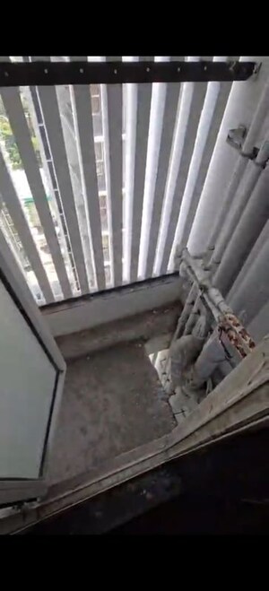 Balcony in 3 BHK Apartment at Sheth Zuri, Laxmi Nagar – for Rent