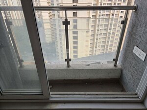 Balcony in 3 BHK Apartment at Rosa Manhattan, Ghodbunder Road – for Rent