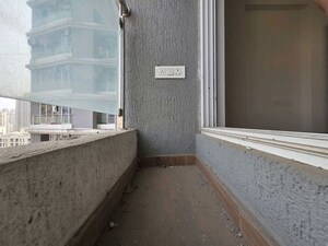 Balcony in 3 BHK Apartment at Rosa Manhattan, Ghodbunder Road – for Rent