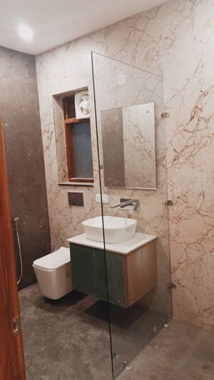 Bathroom in 3 BHK Builder Floor at Sector 14 – for Rent