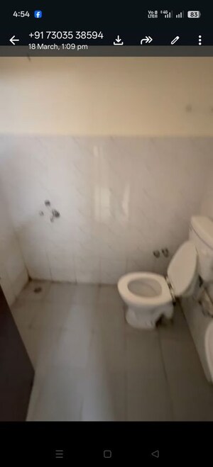 Bathroom in 2 BHK Apartment at Ninex RMG Residency, Sector 37c – for Rent