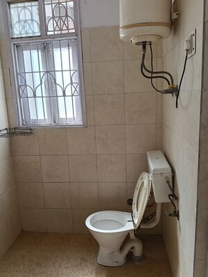 Bathroom in 3 BHK Apartment at Dwarka – for Rent