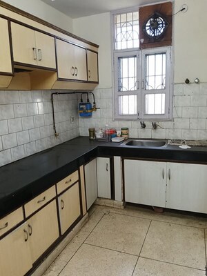 Kitchen in 3 BHK Apartment at Dwarka – for Rent