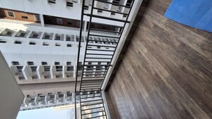 Balcony in 3 BHK Apartment at Rajapushpa Provincia, Narsingi – for Rent