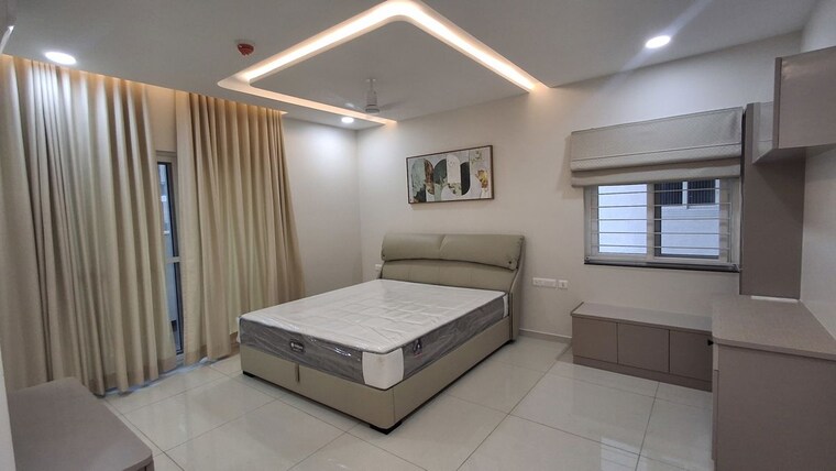 Bedroom, rajapushpa-provincia 3 Bedroom 2335 Sq.Ft. Apartment In Narsingi Hyderabad 10200361