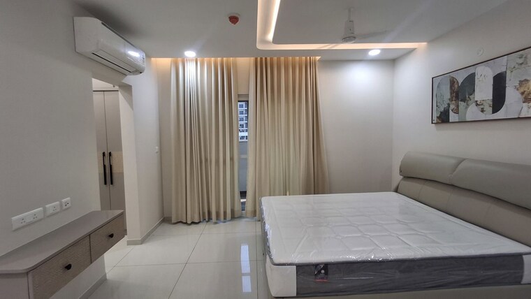Bedroom, rajapushpa-provincia 3 Bedroom 2335 Sq.Ft. Apartment In Narsingi Hyderabad 10200361